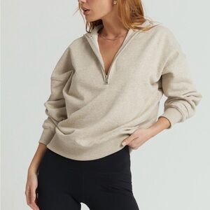 almina-concept The 1/2 Zip Sweatshirt
